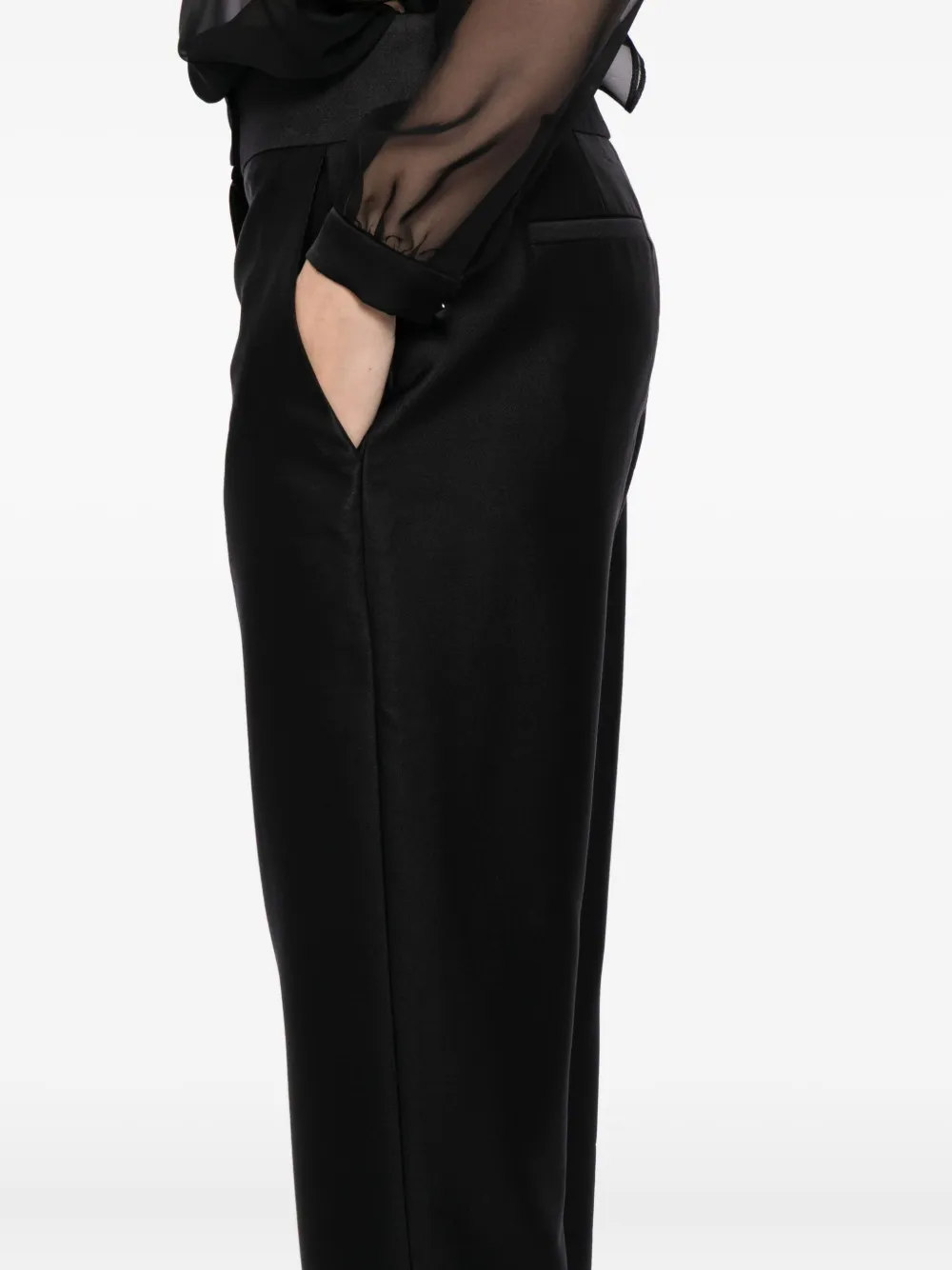 Brandon Maxwell Pantalon Zwart