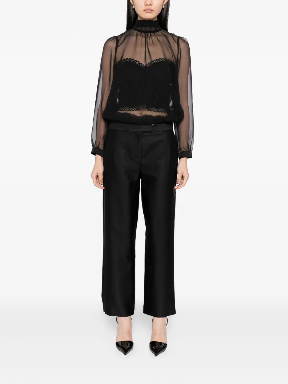 Brandon Maxwell Pantalon - Zwart