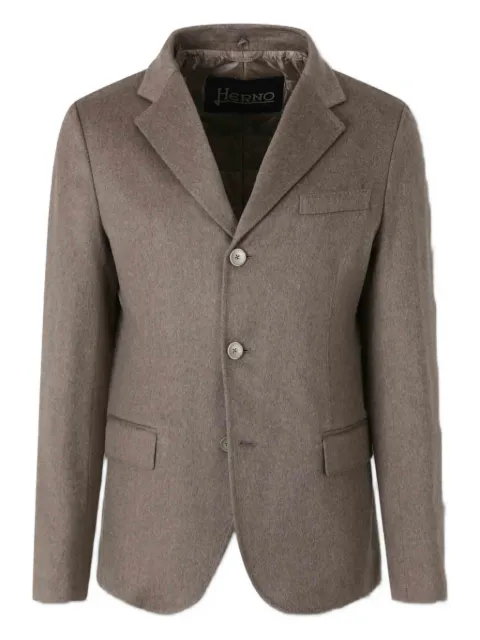 Herno three-button wool jacket