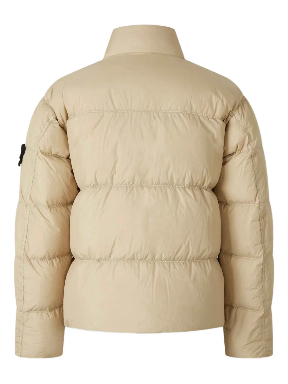 Stone Island Gewatteerd donsjack Beige