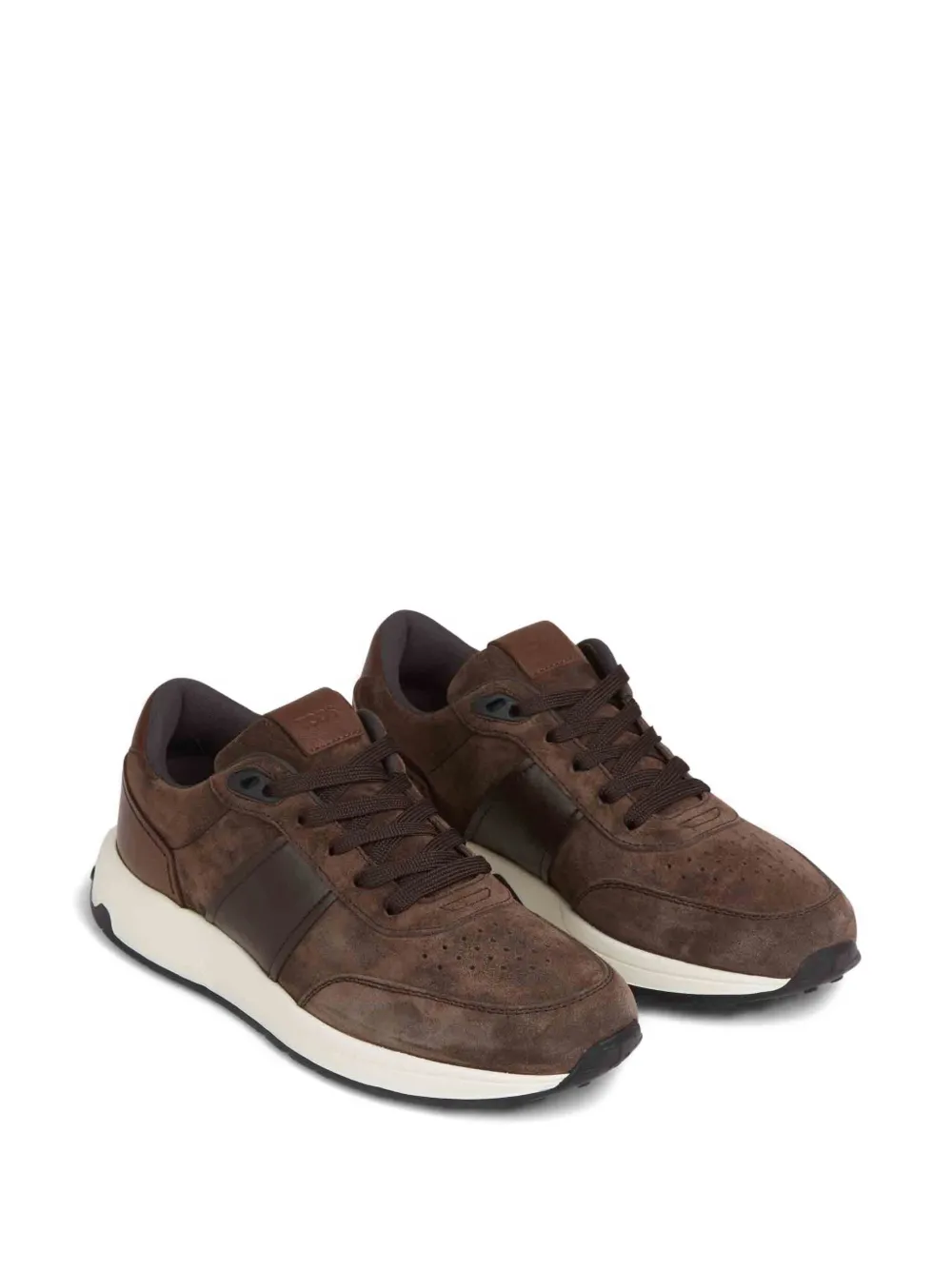 Tod's suede sneakers Brown