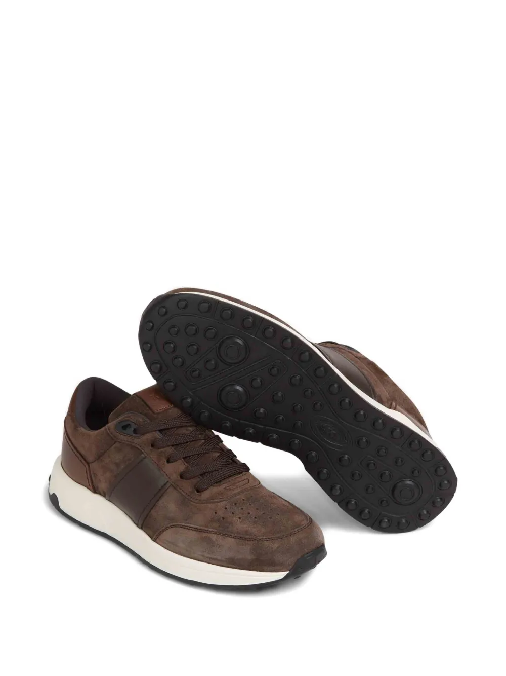 Tod's suede sneakers Brown