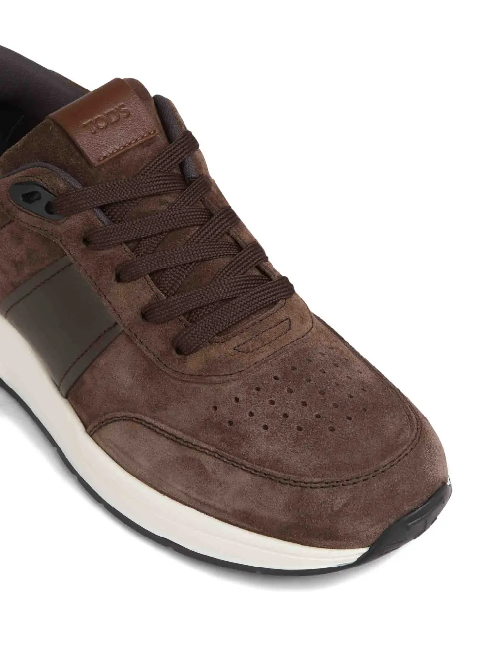 Tod's suede sneakers Brown