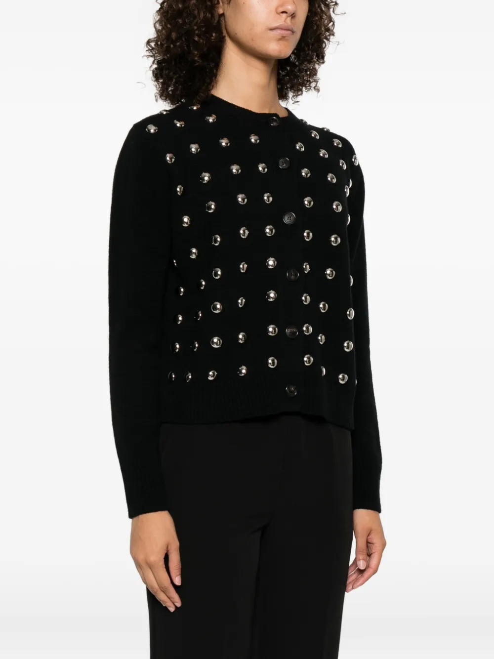 ERMANNO FIRENZE Button-up vest Zwart