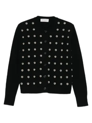 ERMANNO FIRENZE 売れ筋商品|||エルマンノ フィレンツェ カーディガン アウター レディース Cardigans Black ERMANNO SCERVINO 【セール30%OFF】 【2021年春夏 国内正規品