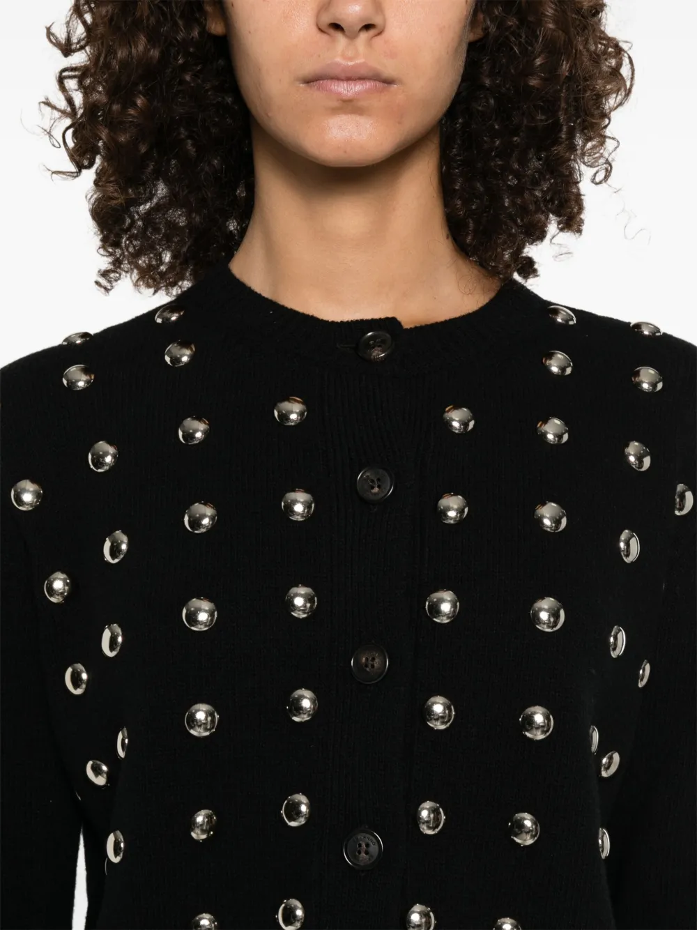 ERMANNO FIRENZE Button-up vest Zwart