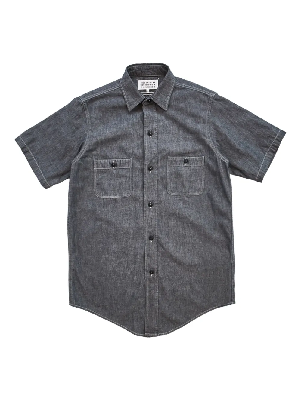 MM6 Maison Margiela Camicia a maniche corte - Grigio