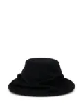 Y's draped bucket hat - Black