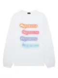 We11done logo-print T-shirt - White