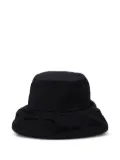 Y's shimmering memory-fabric bucket hat - Black