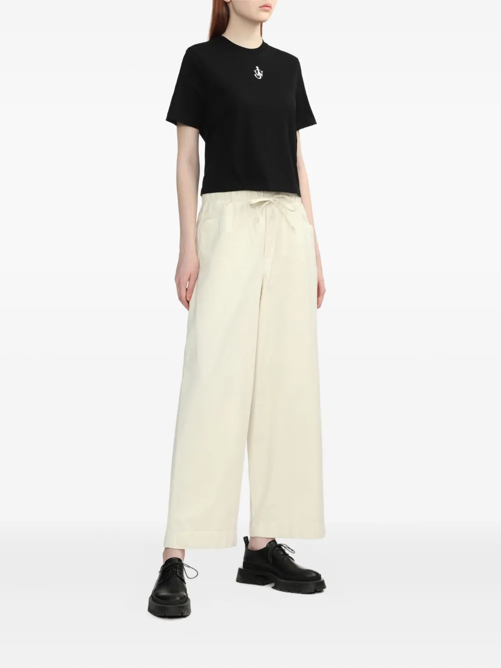 Rag & bone Broek met wijde pijpen - Beige