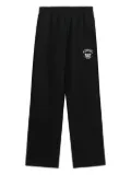 We11done logo track pants - Black