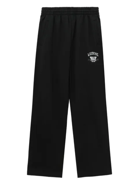 We11done logo track pants