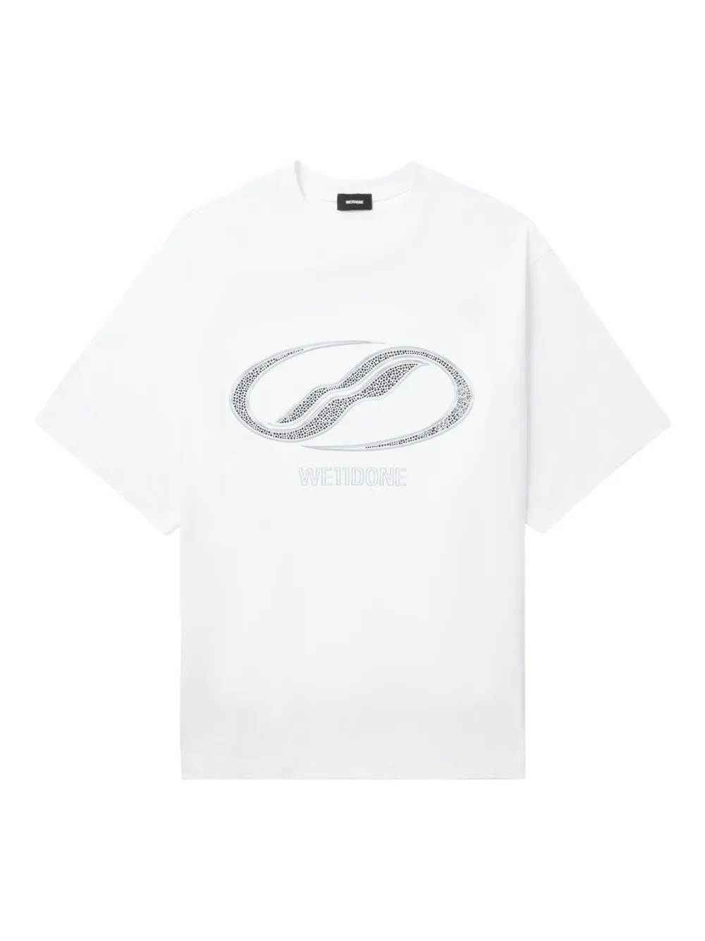 We11 Done Sporty Sheldon Graphic-print T-shirt In White