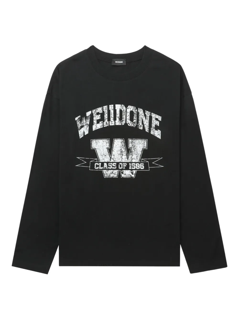 logo-print long-sleeve T-shirt