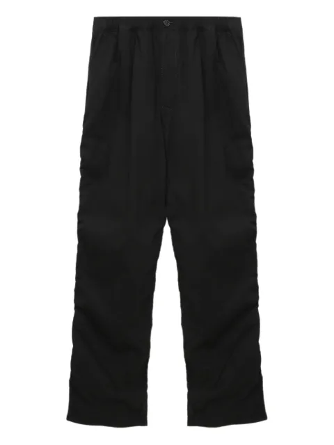 Undercover elastic-waist pocketed straight-leg trousers