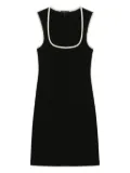 rag & bone scoop-neck sleeveless mini dress - Black