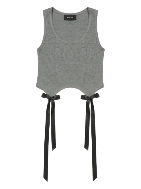 Simone Rocha ribbon-detail top