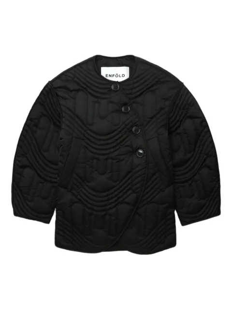 Enföld quilted wave jacket