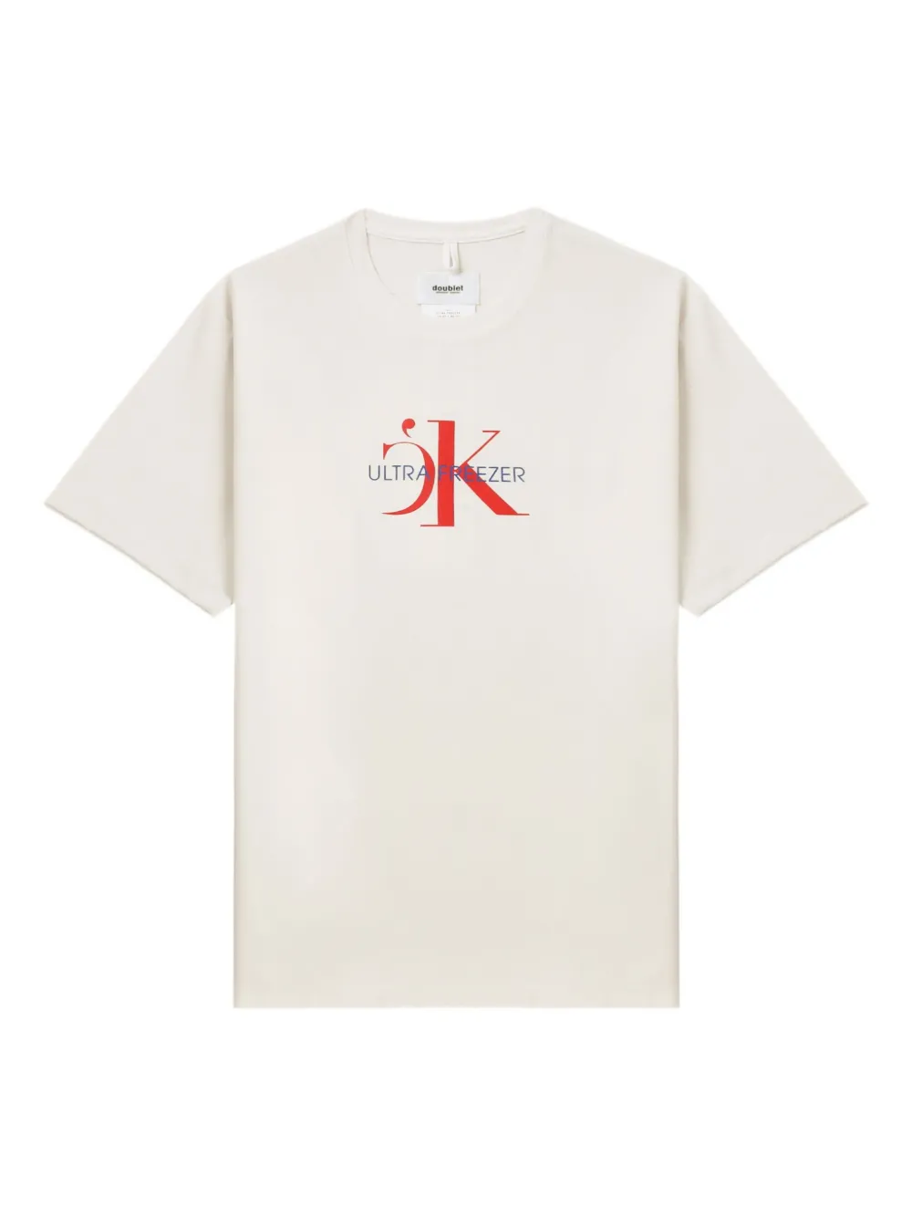 Doublet Graphic-print T-shirt In Neutral
