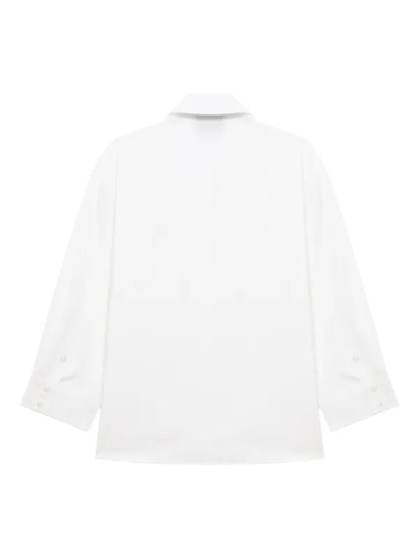 Simone Rocha pearl-embellished Shirt | White | FARFETCH