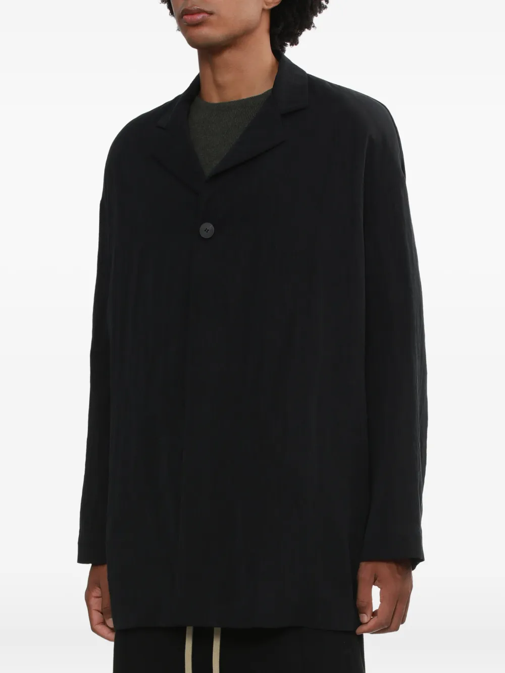Fear Of God single-button lapels jacket Zwart
