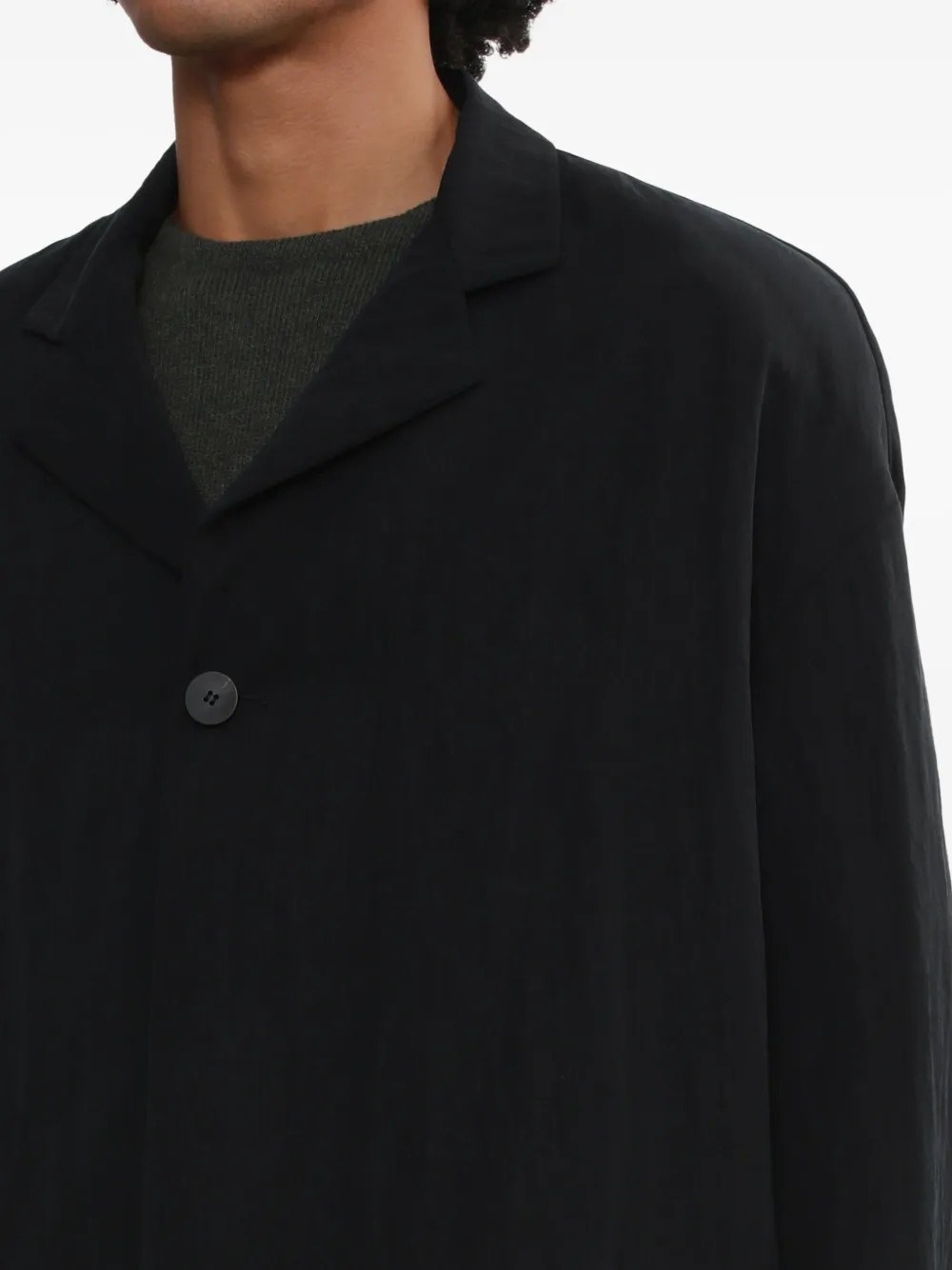 Fear Of God single-button lapels jacket Zwart