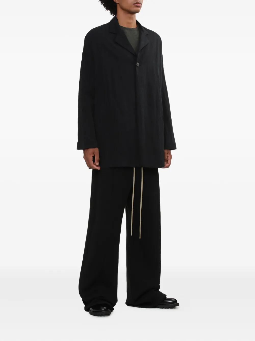 Fear Of God single-button lapels jacket Zwart