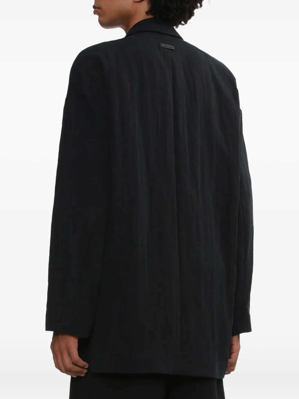 Fear Of God single-button lapels jacket Zwart
