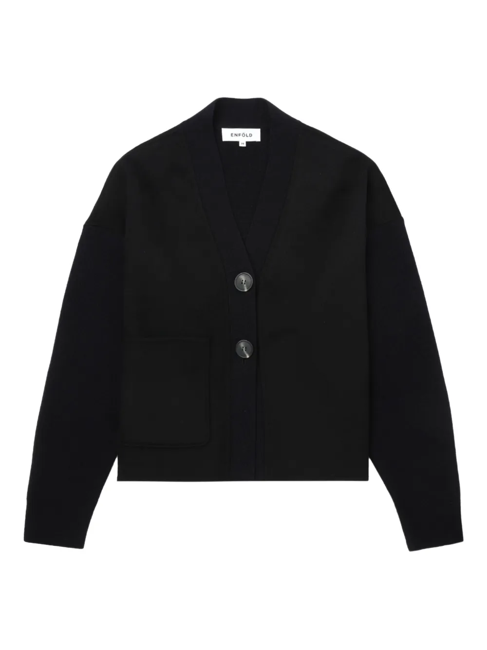 pocket V-neck cardigan