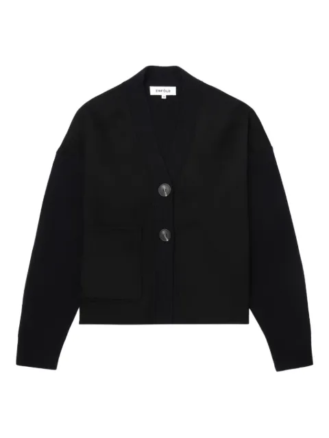 Enföld pocket V-neck cardigan