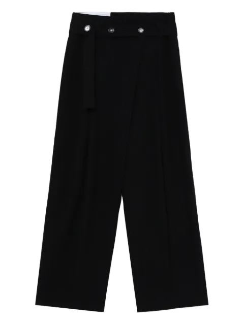Enföld pleated wrap trousers
