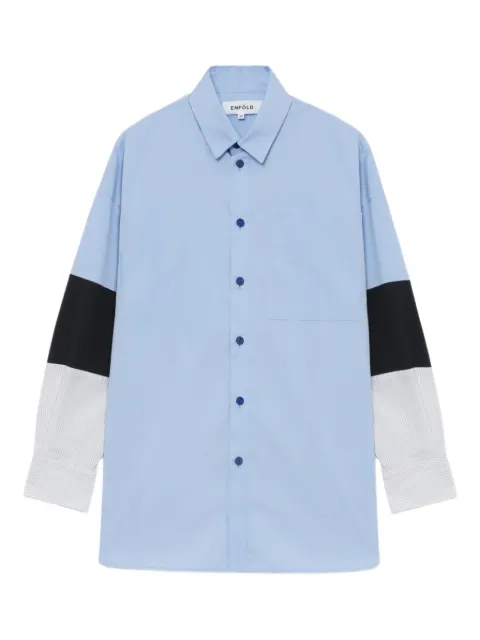 Enföld 拼接衬衫