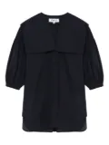 Enföld balloon-sleeves shirt - Blue