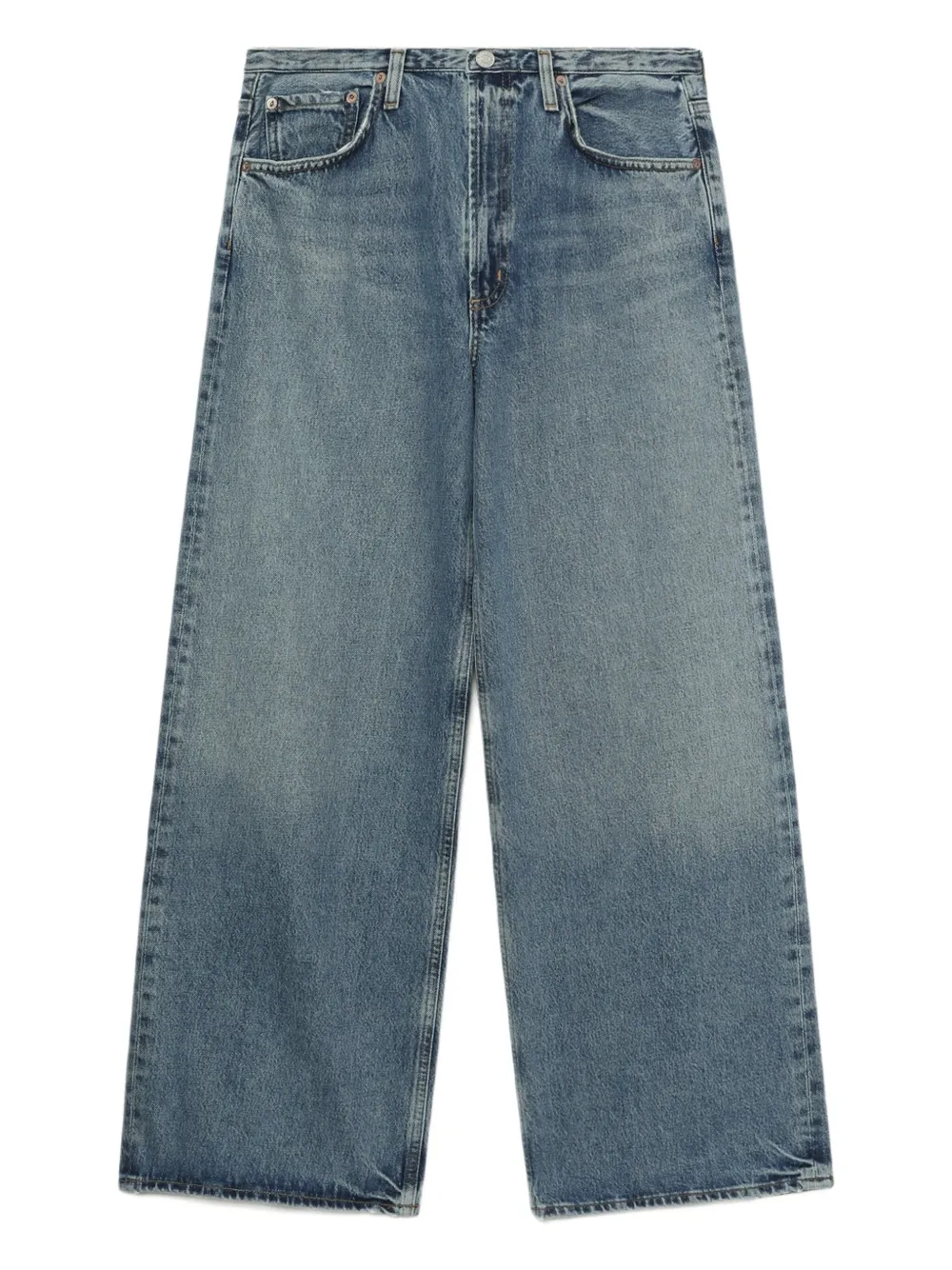 Agolde Cotton Jeans In Blue