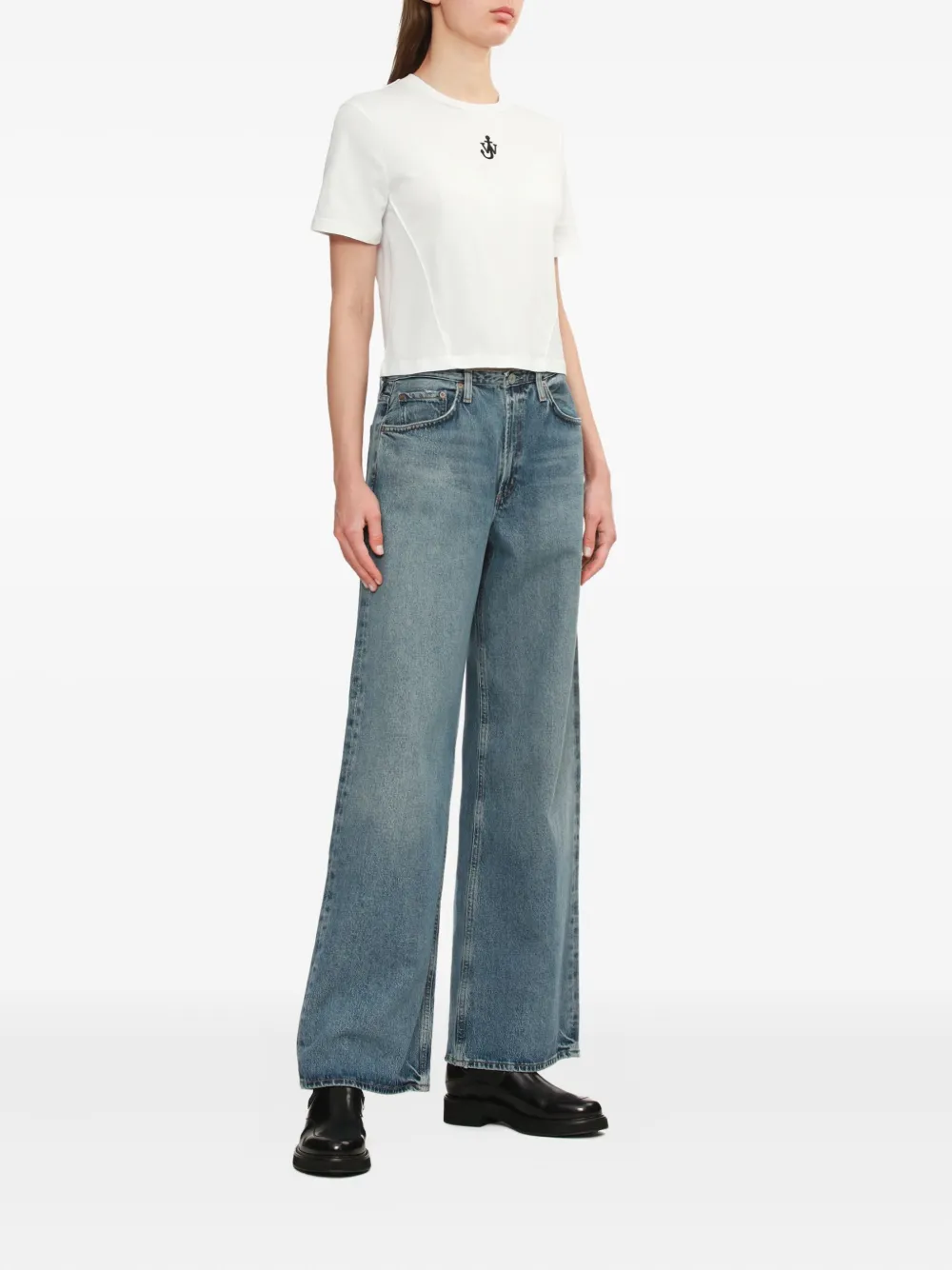 Agolde Cotton Jeans In Blue