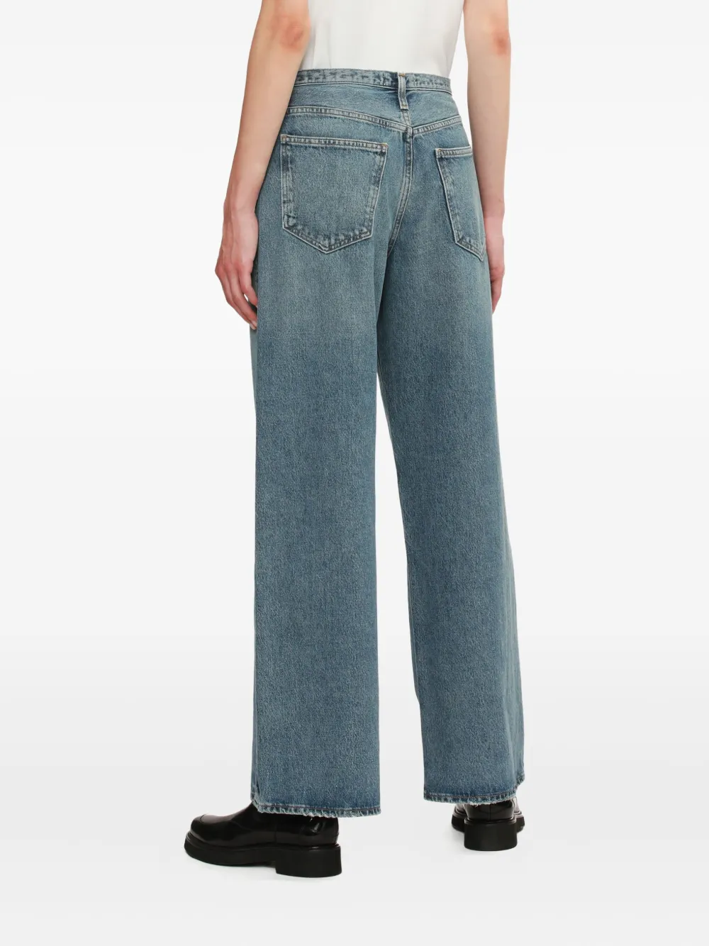 Agolde Cotton Jeans In Blue