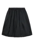 Enföld elastic-waist balloon skirt - Black