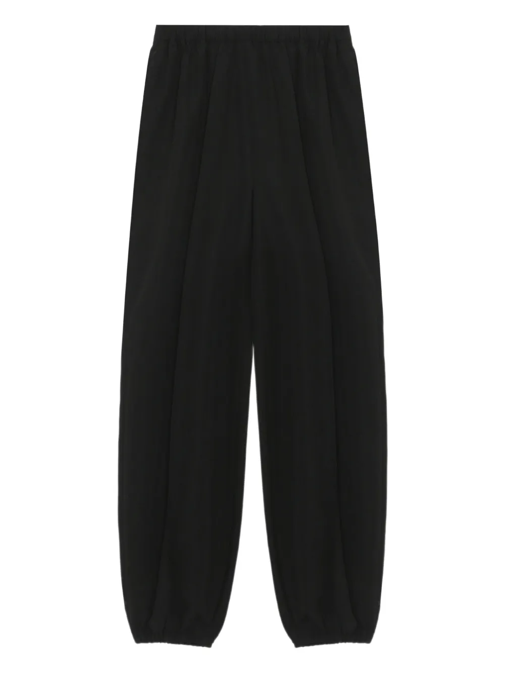 elastic-cuffed trousers
