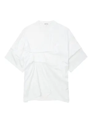 新作⭐︎ENFÖLD 【新品】 COLLAR DOCKING T-SHIRT ENFOLD(エンフォルド) COLLAR DOCKING T-SHIRT - COLDBECK