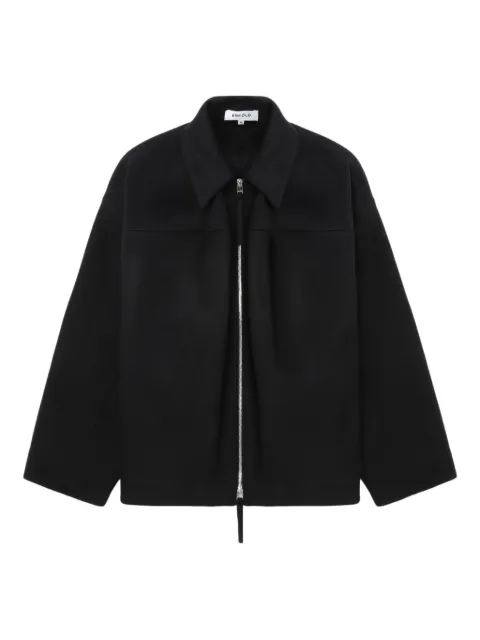 Enföld zip-front collared jacket