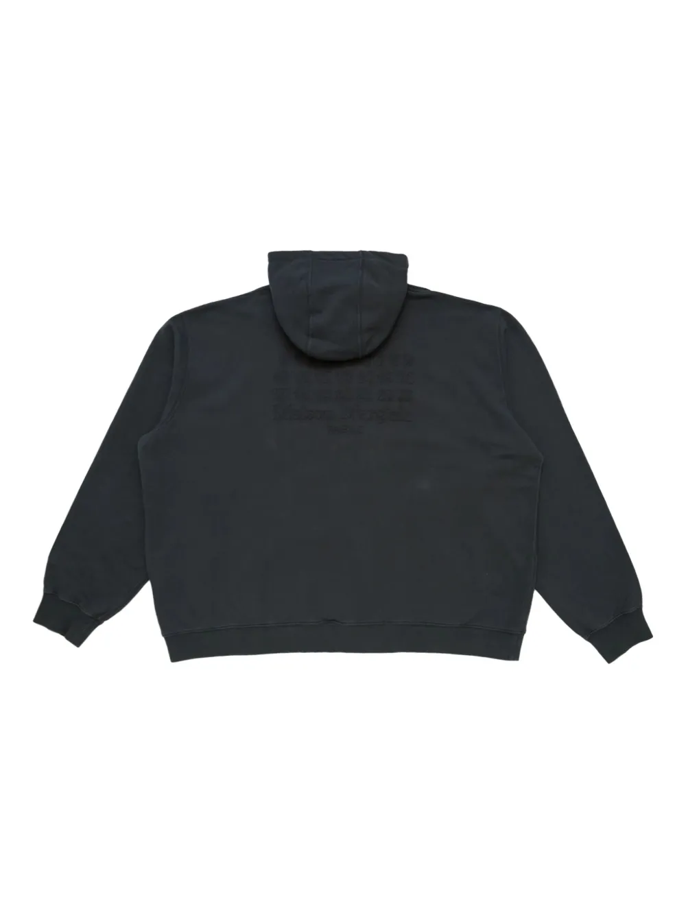 MM6 Maison Margiela Stadium hoodie met rits Zwart