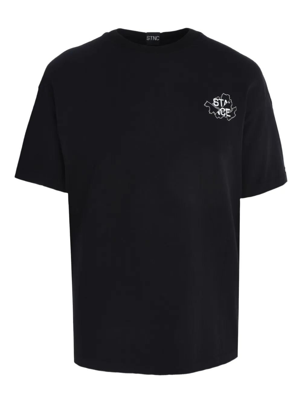 Stance graphic-print cotton T-shirt | Black | Image 1
