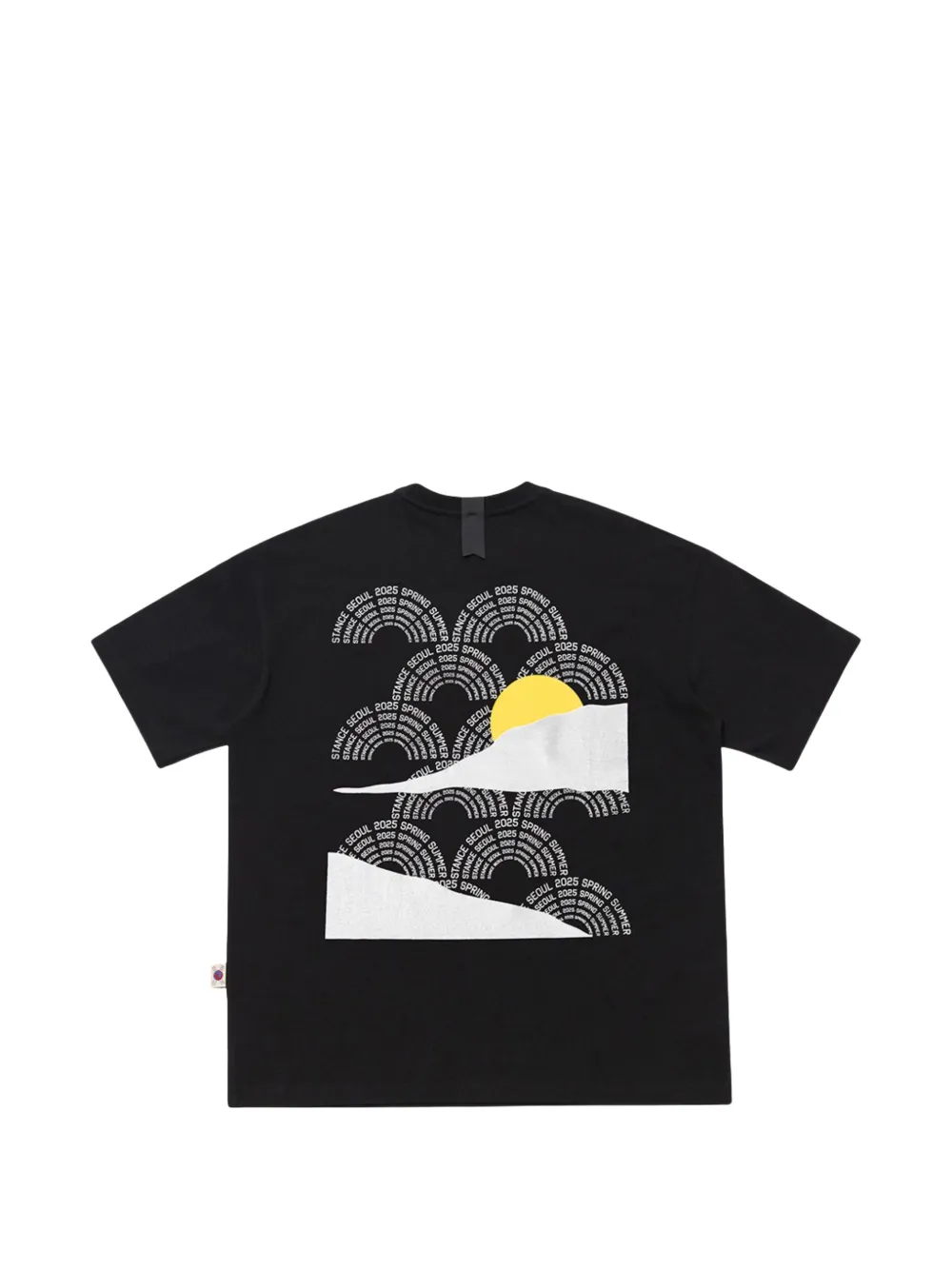 Stance Katoenen T-shirt met grafische print Zwart