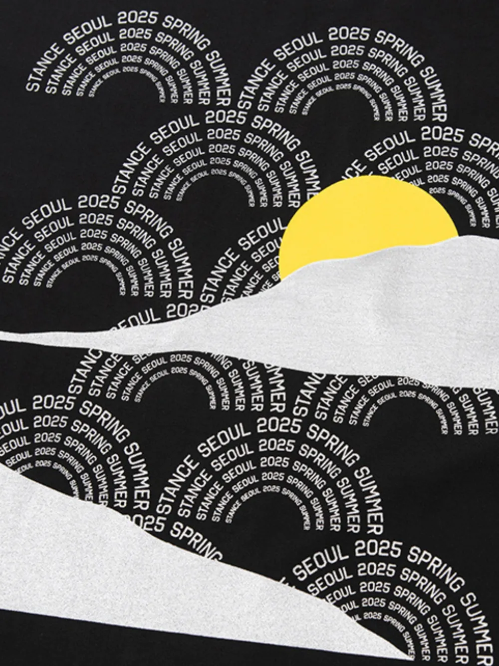 Stance Katoenen T-shirt met grafische print Zwart