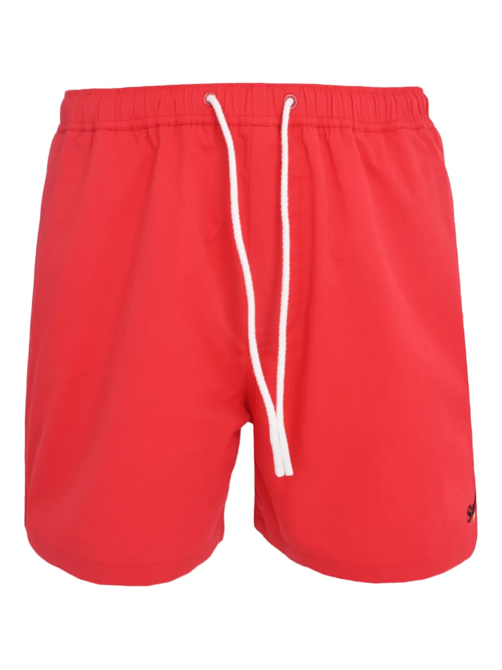 Stance elastic-waistband swim shorts | Red | Image 1
