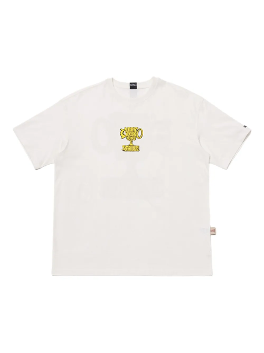 Stance trophy-print cotton T-shirt | White | Image 1