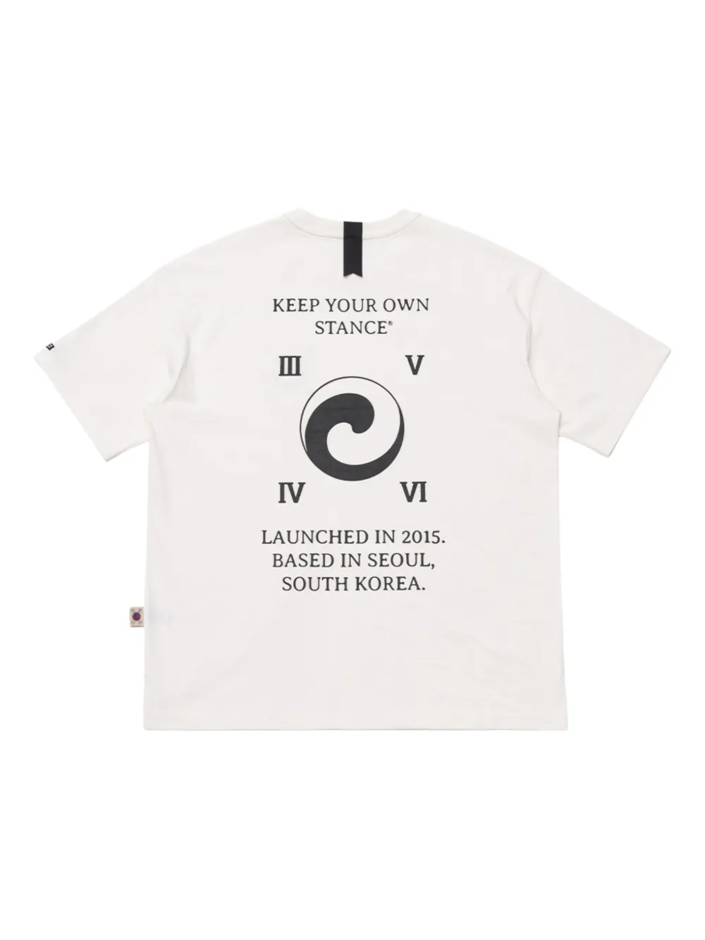 Stance Katoenen T-shirt met grafische print Wit