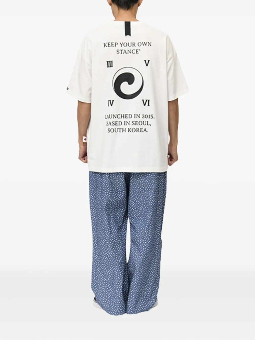 Stance Katoenen T-shirt met grafische print Wit