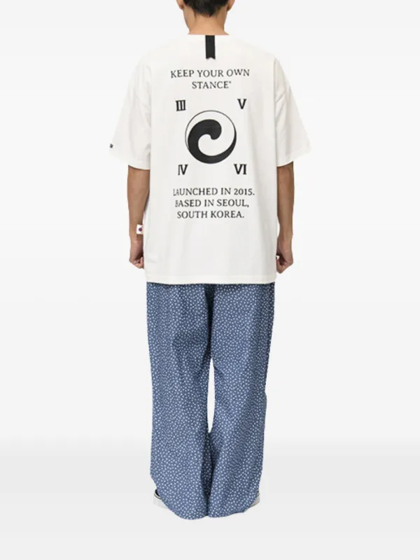 Stance graphic-print Cotton T-shirt | White | FARFETCH ZA